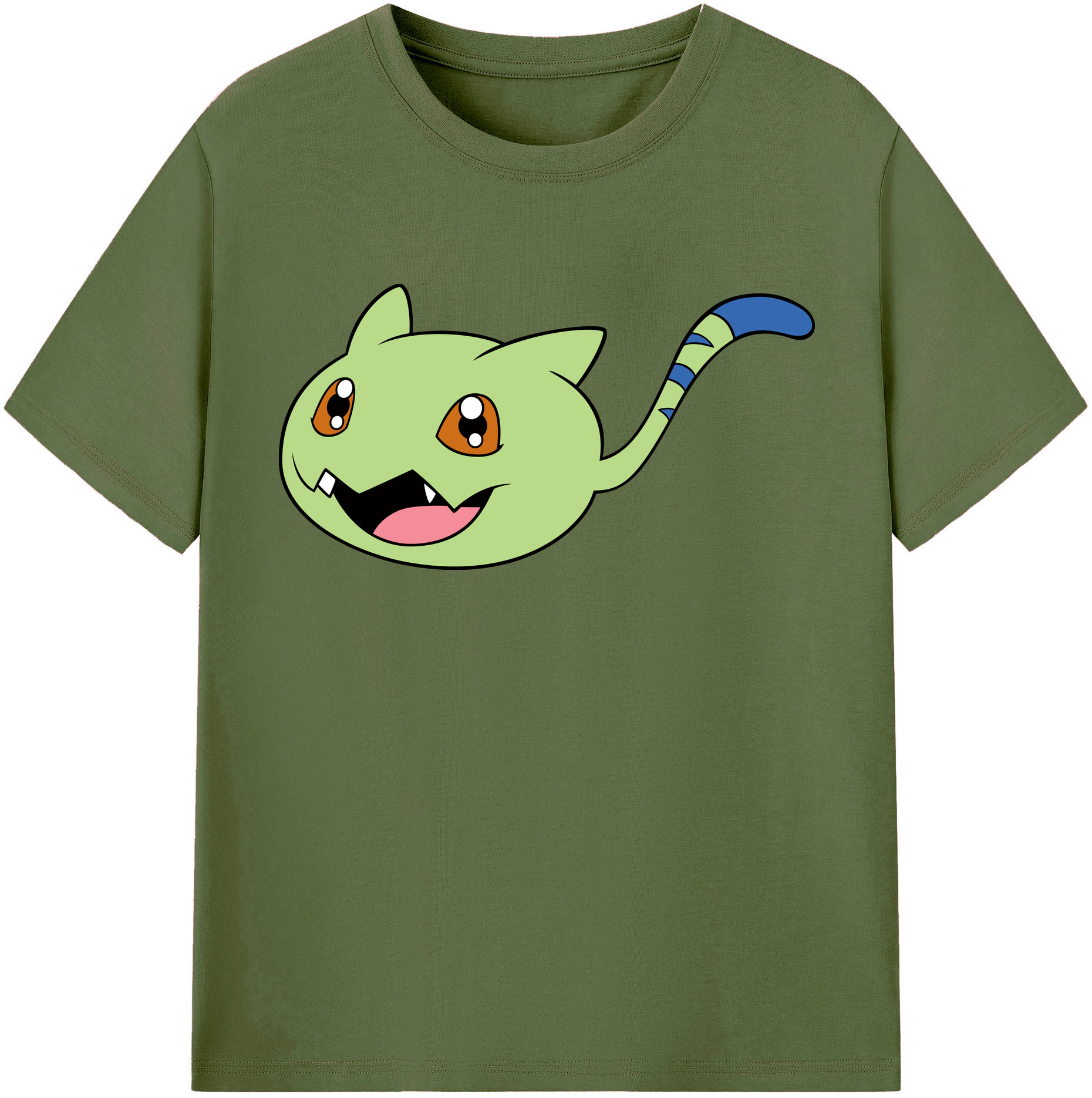 （画像用） Digimon デジタルモンスター/デジモン 綿100％半袖Tシャツ（フロントプリント）